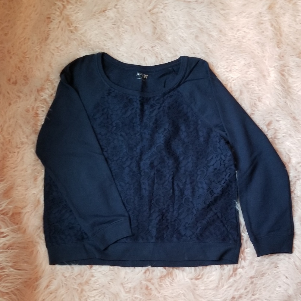 Apt 9 Lace Front Sweater